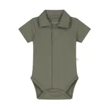 Mats & Merthe Charlotte Wickelbody Kurzarm Moss 6 Monate