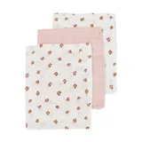 Meyco Mini Panther Waschlappen Soft Pink 3 Stück