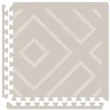 Eeveve Speel Mat – Modern Blocks – 120 × 180 cm - Dune