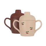 Konges Sløjd Trinklernbecher 2-Pack - Cherry