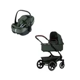 Joolz Geo 3 Kinderwagen 3-in-1 - Classic Look- Forest Green | Joolz X Maxi-Cosi Pebble 360 Pro 2 Babyschale