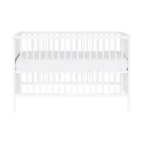 Puck Element Babybett Buche Weiß 60 x 120 cm