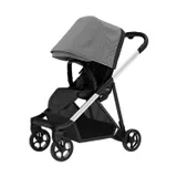 Thule Shine Kinderwagen Aluminium / Grey Melange 