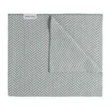 Baby's Only Dawn Wiegedecke - 70 x 95 cm - Nordic Blue / Ecru