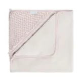 Baby's Only Happiness Einschlagdecke - Altrosa / Ecru - 75x75 cm