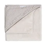 Baby's Only Happiness Einschlagdecke - Urban Taupe / Ecru