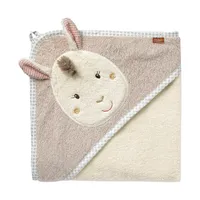 Fehn Badecape mit Kapuze - 80x80 cm