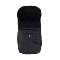 Qute Q-Cocoon Fleece Fußsack - Schwarz