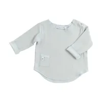 Bamboom T-Shirt Langarm - Hellblau - 1 Monat
