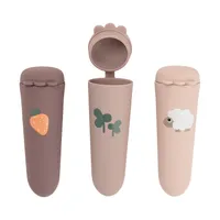 Done By Deer Sheepy Siliconen IJsjesvormpjes - 3 Stuks - Powder