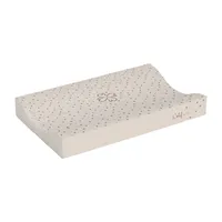 Witlof for Kids Aankleedkussen - All Over Klavertjes - Taupe