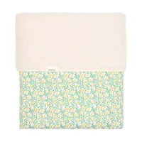 Koeka Bettdecke Teddy - Meadow - 100 x 150 cm - Off White