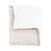 Bamboom Wrinkled Babydecke - Birch Sand