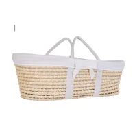 Childhome Moses Mand + Handvaten + Matras - Ecru 