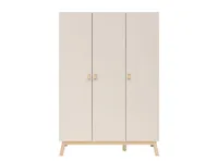 Bopita Lines 3‑Deurskast – Dune / Naturel