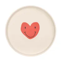 Laessig Plate PP/Cellulose Happy Rascals Heart 1310063642