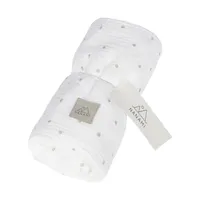 Nanami Swaddle - 135x100 cm - Off-White Stipje