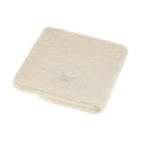 Nanami Babydecke – Wollrelief – Beige