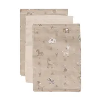 Bebe-Jou Steppe Hydrofiel Washand - 3 Stuks