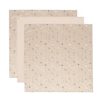 Bebe-Jou Musselin Tücher - Steppe - 70x70 cm - 3 Stück