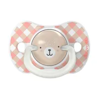 Suavinex Schnuller - Wild & Free SX Pro - 6‑18 Monate - 2 Stück - Silikon - Rosa Glow In The Dark