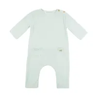 Bamboom Strampler - 3 Monate - Sky Grey
