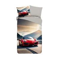 Muller Textiel Kinderbettbezug – Cabrio – 140 x 220 cm – Multi