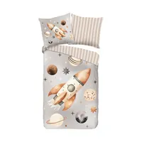 Good Morning Kinderbettbezug - Rocket Explorer - 140x220 cm