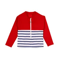 Floatee Anti-Ertrinken T-Shirt Langarm - Rot