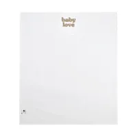 Meyco Baby Love Wiegenlaken - 75 x 100 cm - Sand Melange