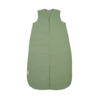 Meyco Uni Baby Schlafsack gefüttert - vorgewaschenes Hydrophil - Olivgrün - 60 cm