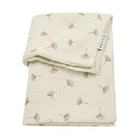 Meyco Baby Babydecke - Gingko - 75 x 100 cm - Pre-Washed Hydrophil - Soft Sand