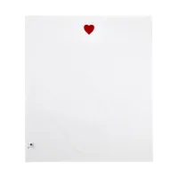 Meyco Sweet Heart Kinderbettlaken - 100 x 150 cm - Rot