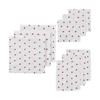 Meyco Sweet Heart Starterset Hydrofiel - 9-Pack - Rot