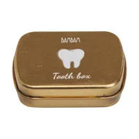 BamBam Tandendoosje - Goud - 6 cm