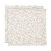 Jollein Hydrophiles Tuch - Groß - 2 Stück - 115 x 115 cm