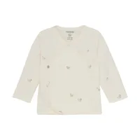 Noppies Nour Wickelshirt - Animals Pattern - Offwhite