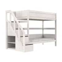 LIFETIME Kidsrooms Original Stapelbed Met Trapkast - Premium
