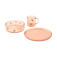 Liewood Siva Geschirrset - Peach / Sea Shell