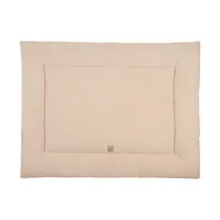 Nanami Laufstallteppich - 75x95 cm - Strickoptik/Bambus – Natur