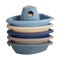 Mushie Badespielzeug - Badeboote - 5er-Set