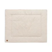 Jollein Check Knit Laufstallteppich - 75x95cm - Oatmeal