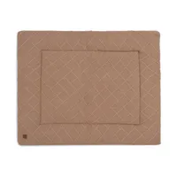 Jollein Check Knit Laufstallteppich - 75 x 95 cm - Biscuit