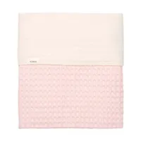Koeka Amsterdam Wafel Ledikantdeken - Maat 100 x 150 - Cotton Fleece - Candy
