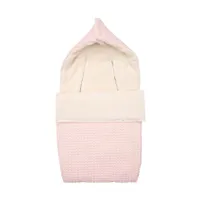 Koeka Oslo Fußsack Autositz - Waffel/Teddy - Candy