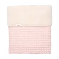 Koeka Oslo Bettdecke - Größe 100 x 150 - Waffel/Teddy - Candy