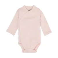 Lodger Babybody Langarm - Melange - Tan