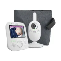Philips Avent Video-Babyphone – Premium SCD892/26 -Slate Grey - Mit Reisetasche