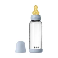 BIBS Flasche - Medium Flow - 240 ml - Glas/Latex