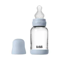 BIBS Flasche - Slow Flow - 120 ml - Silikon/Glas